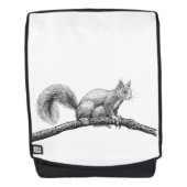 Sac À Dos Dessin d'écureuil (Devant)