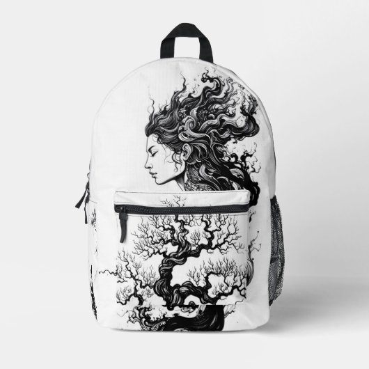 Sac à dos d'impression tout-en-un personnalisé (Recto)