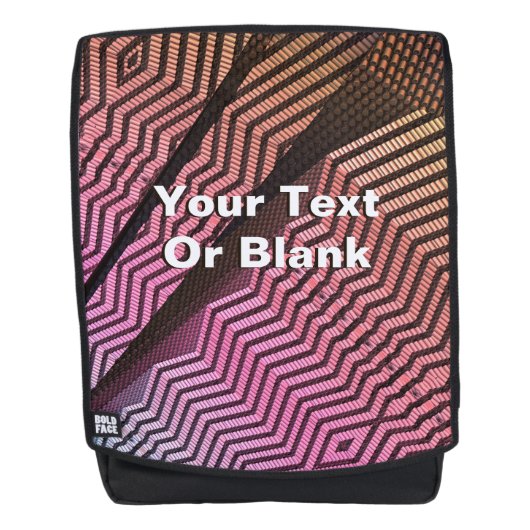 Sac À Dos Divisions tribales (Devant)