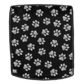 Sac À Dos Doodle Paws, pattes de chien, pattes blanches (Devant amovible)