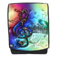 Sac à dos d'options d'image de la musique 34-36