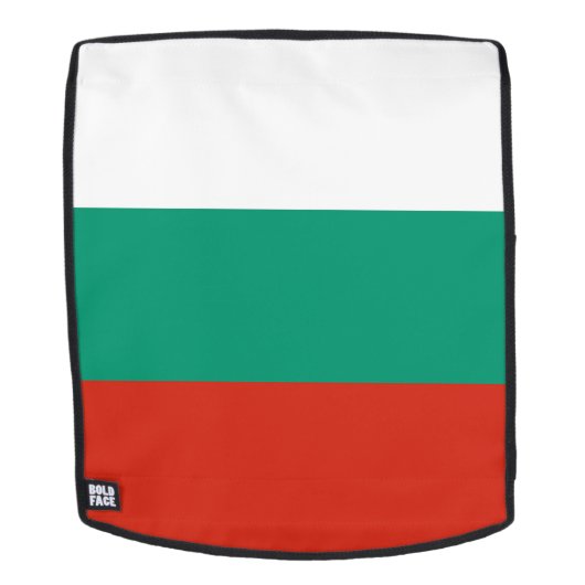 Sac À Dos Drapeau Bulgarie (Devant amovible)