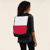 Sac À Dos Drapeau de la Pologne (Porté)