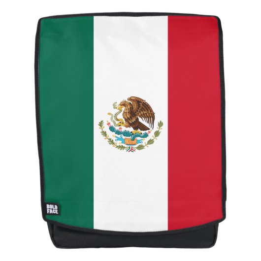 Sac À Dos Drapeau du Mexique, Bandera de la République mexic (Devant)