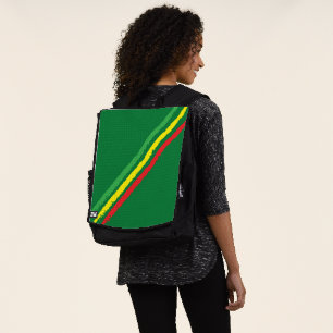 Sac À Dos Drapeau Éthiopie / Drapeau Rasta