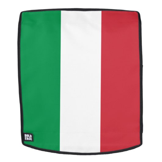 Sac À Dos Drapeau Italie (Devant amovible)