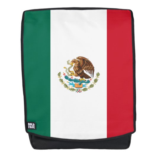 Sac À Dos Drapeau mexicain (Devant)