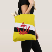 Sac à dos drapeau patriotique Brunei (De près)