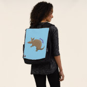 Sac À Dos Drôle armadillo joyeux dessin animé (Porté)
