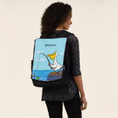Sac À Dos Drôle pélican de pêche (Porté)