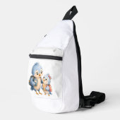 Sac à dos écharpe Blue Bird Brother (Coin droit)