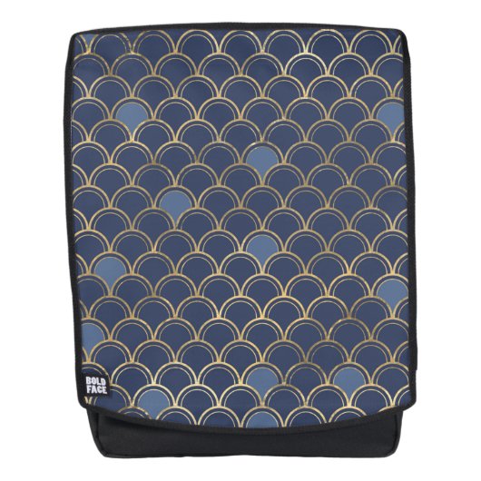 Sac À Dos Échelle de poisson (Devant)