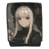 Sac À Dos Elegance of the Midnight Blossom Maiden Premium (Devant)