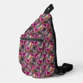 Sac à dos Élégance Papillon Scintillant (Coin droit)