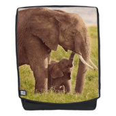 Sac À Dos Éléphant et bébé des images | de Getty (Devant)