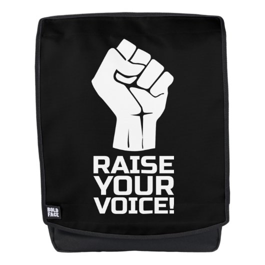 Sac À Dos Élevez votre voix 5 w (Devant)