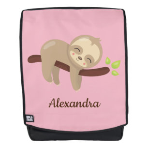 Sac À Dos Empreinte adorable dans l'arbre Illustration anima
