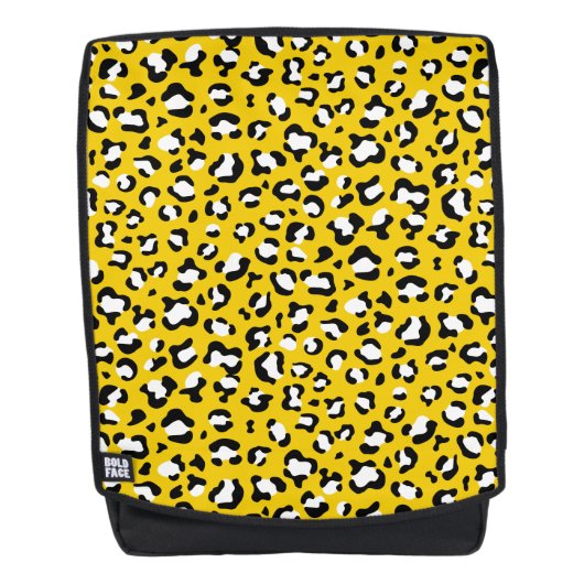 Sac À Dos Empreinte de léopard, Spots de léopard, Leopard Ja (Devant)