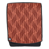 Sac à dos en cèdre géométrique (Devant)