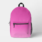 Sac à dos en dégradé rose (Recto)