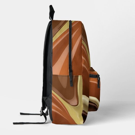 Sac à dos en graphisme abstrait (Gauche)
