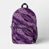 Sac à dos en marbre de Parties scintillant dorée v (Recto)