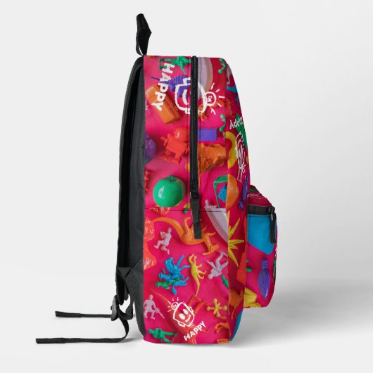 Sac à dos en plastique HAPPY (Gauche)