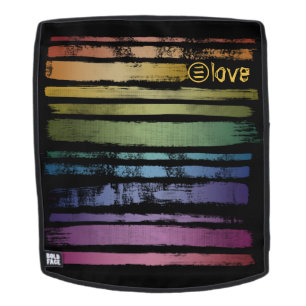 Sac À Dos Equality Love Rainbow Brush Strokes LGBTQ ID656