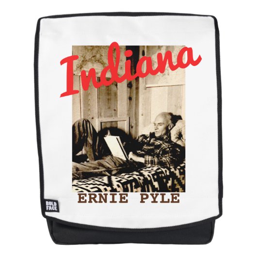 SAC À DOS ERNIE PYLE INDIANA (Devant)