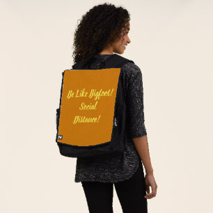 Sac À Dos Être comme Bigfoot et la distance sociale