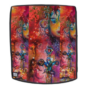 Sac À Dos EXCALIBUR /Imaginaire magique rouge épée violet