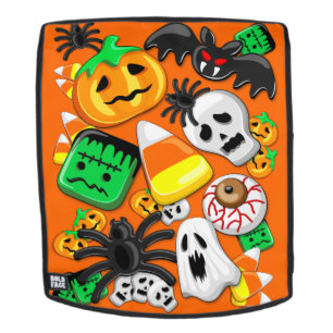 Sac À Dos Fête des Candies Éffrayantes d'Halloween