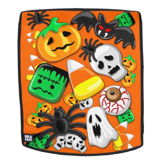 Sac À Dos Fête des Candies Éffrayantes d'Halloween (Devant amovible)