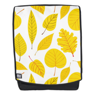Sac À Dos Feuilles d'automne en jaune