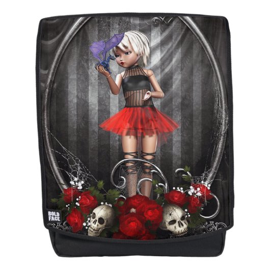 Sac À Dos Fille gothique (Devant)