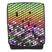 SAC À DOS FLEUR SAUVAGE ABSTRAIT (Devant)