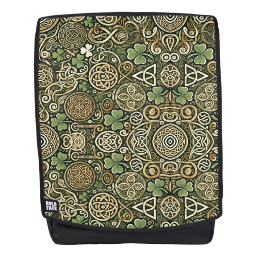 Sac À Dos Floraison Celtique (Devant)