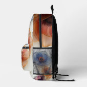 Sac à dos floral avec Arrière - plan blanc | Ev De (Droite)