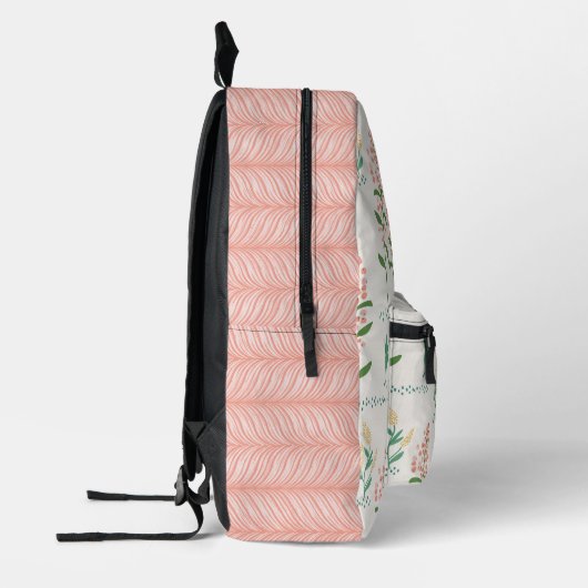 Sac à dos floral moderne (Gauche)