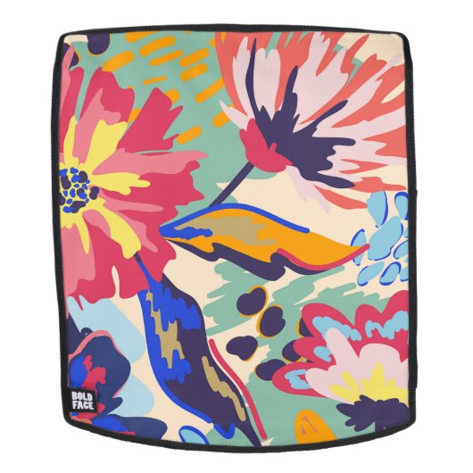 Sac À Dos Forêt et rose (Devant amovible)