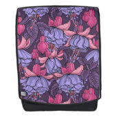 Sac À Dos Fuchsia rose et violet (Devant)