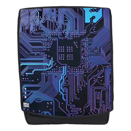 Sac À Dos Geek Sortie carte de circuit électronique Nerd PCB (Devant)