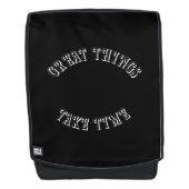 Sac À Dos Great Things Take Time Backpack (Devant)