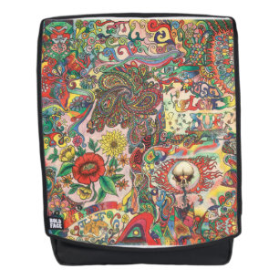 Sac À Dos H081 1969 psychédélique