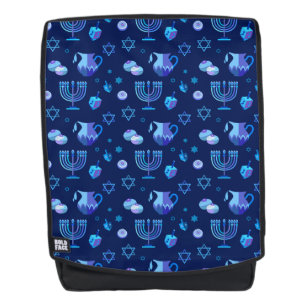Sac À Dos Hanukkiah Happy Hanoukka Juive Fête Menorah