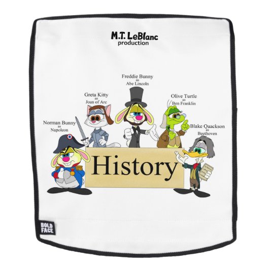 Sac À Dos Histoire de Freddie (Devant amovible)