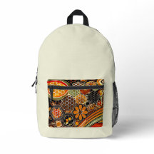 Sac à dos Honeycomb gras | Conception d'abeilles r