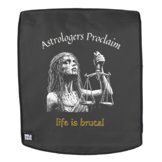 Sac À Dos Horoscope Sarcastique Libra - La vie est brutal