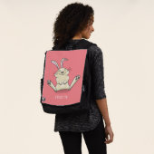 Sac À Dos Illustration de dessin de lapin lapin mou (Porté)