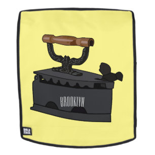Sac À Dos Illustration de dessin en fer de Charbon